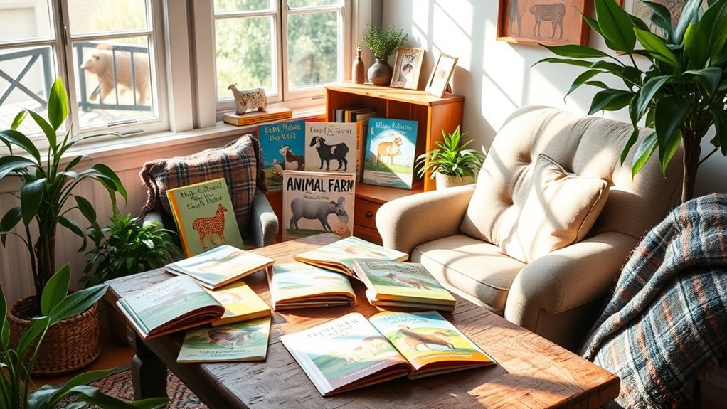 inspiring animal farm literature