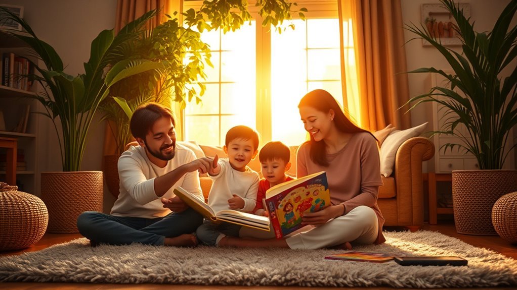 cherished family reading moments