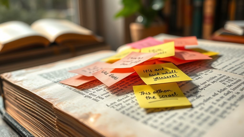 enhance reading with sticky notes
