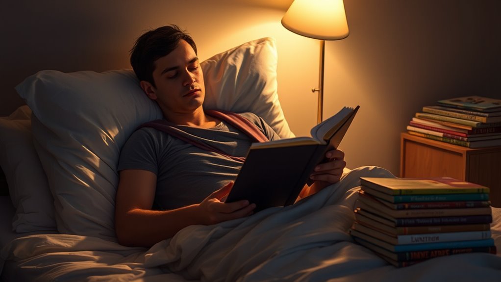 exhausted new parents read selectively