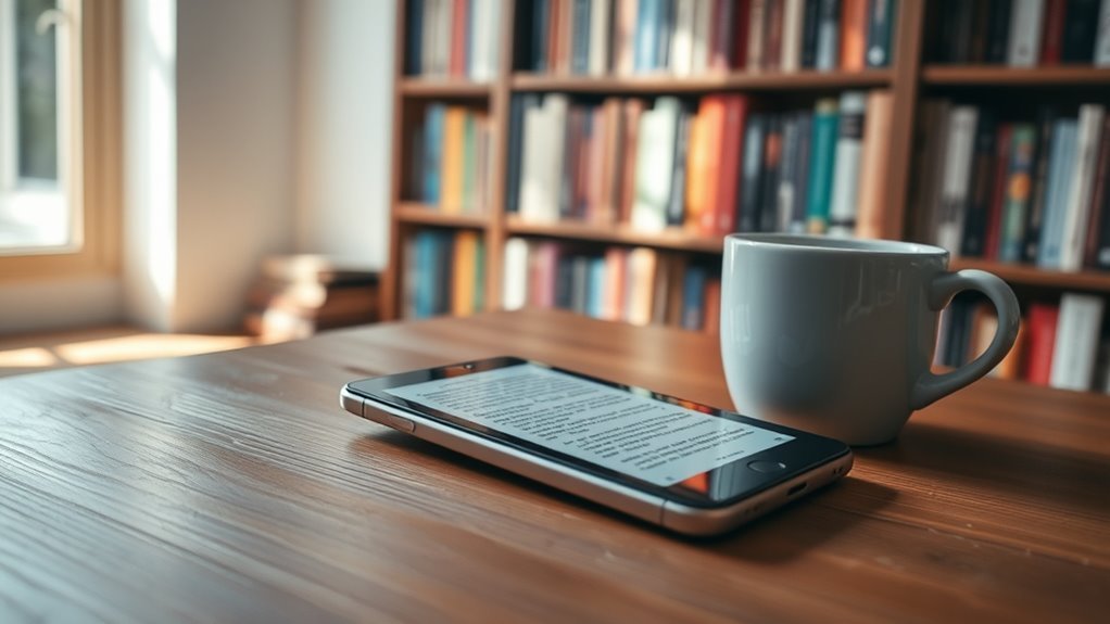 kickstart reading on smartphones