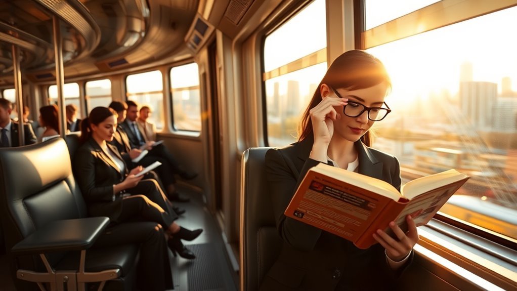 reading commute transformation ritual