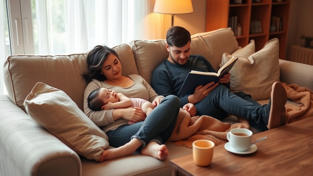 shared reading routine strengthens co parenting connection