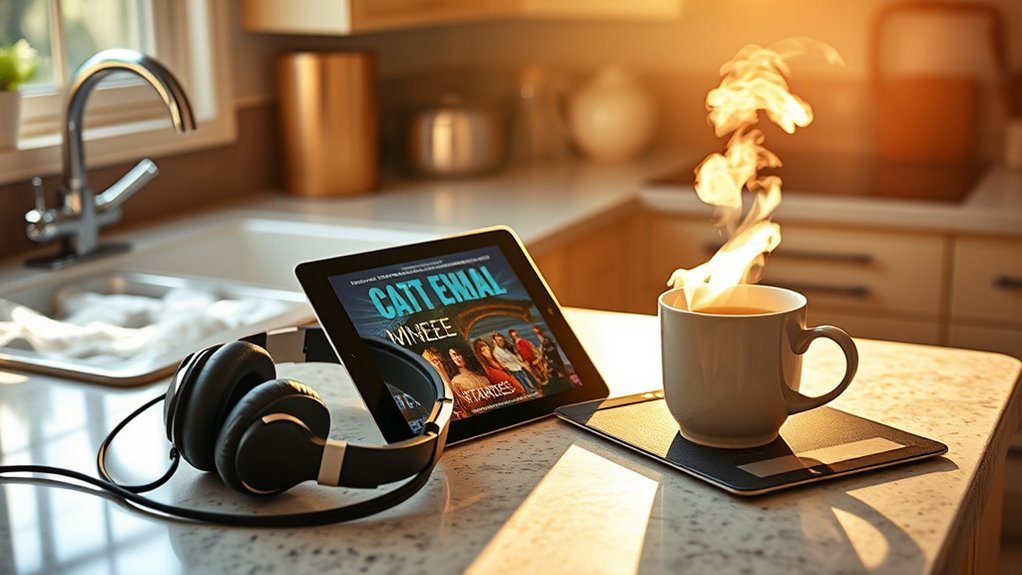 engaging immersive audiobooks transform mundane tasks