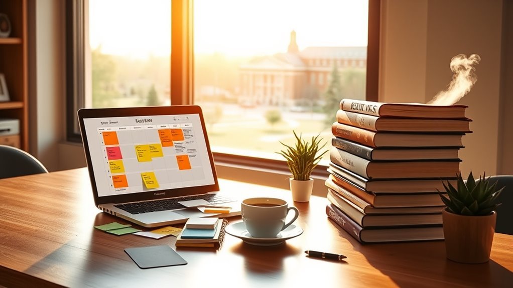 prioritize schedule manage comprehend